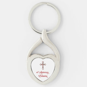 Heart Keychain, 40th Anniversary of Ordination Keychain