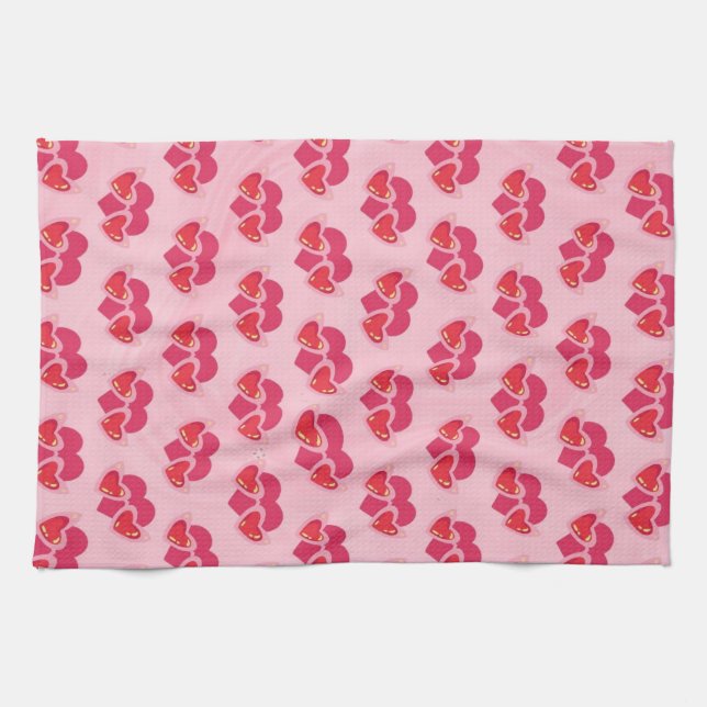 Heart Kitchen Towel (Horizontal)