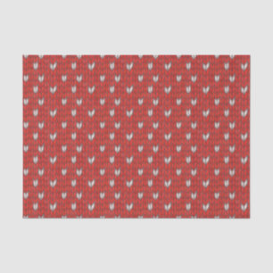 HEART KNIT Tissue Paper