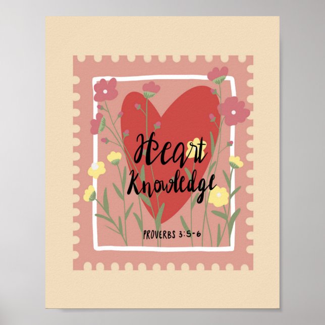 Heart knowledge poster (Front)