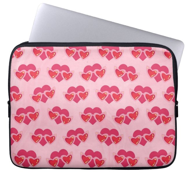 Heart Laptop Sleeve (Front)