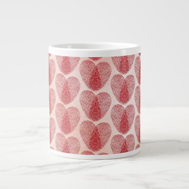 Heart Large Coffee Mug (Front)