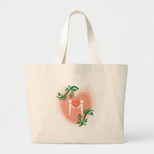 Heart Large Tote Bag