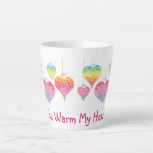 Heart Latte Mug