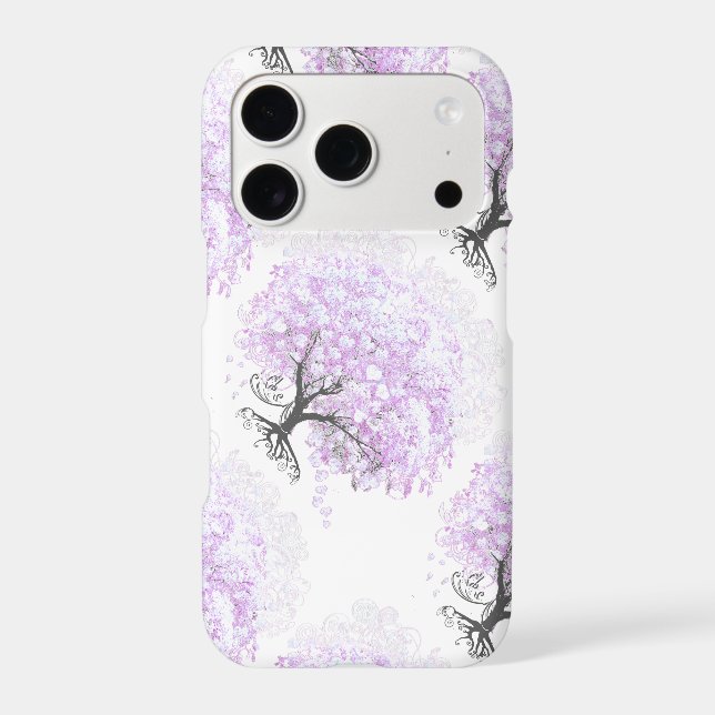 Heart Leaf Lavender Tree Vintage Bird Wedding (Back)