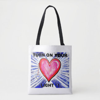 Heart Light Tote Bag