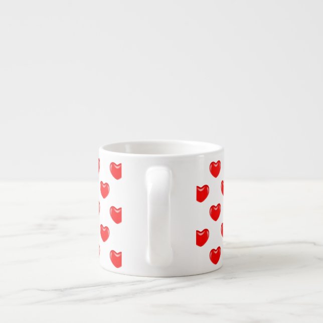 Heart Line Espresso Cup (Back)