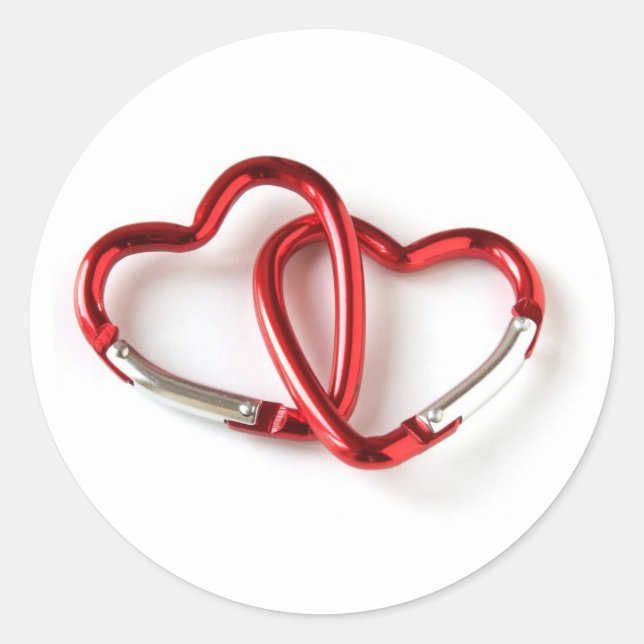 Heart Links Sticker | Customizable (Front)