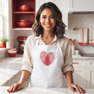 Heart Long Apron