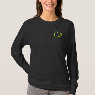 Heart Love Brazil Brasilian Brazilian Roots Brazil T-Shirt