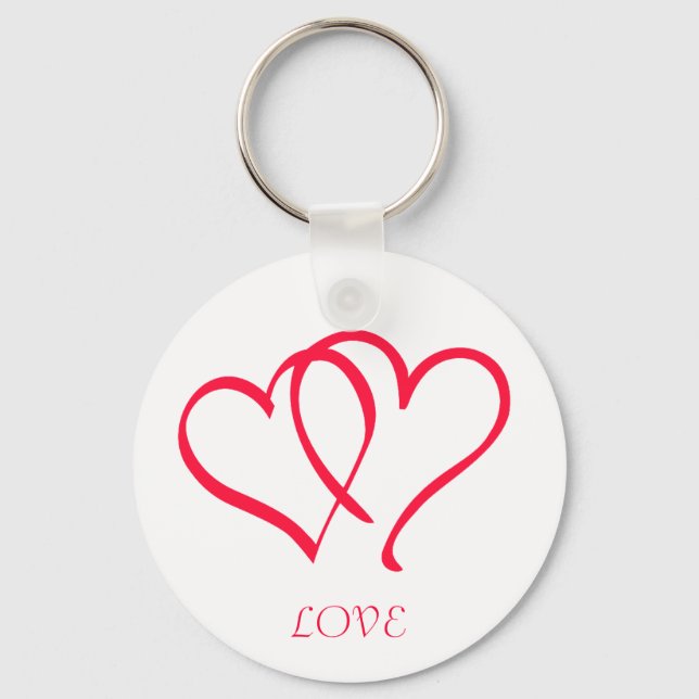 heart, LOVE Keychain (Front)