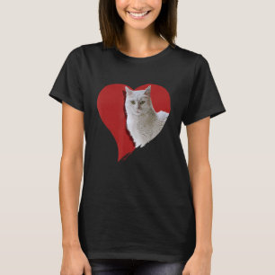 Heart Love Kitten For Animal And Cute Cat 2 T-Shirt