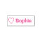 Heart Love Sophie (Name)