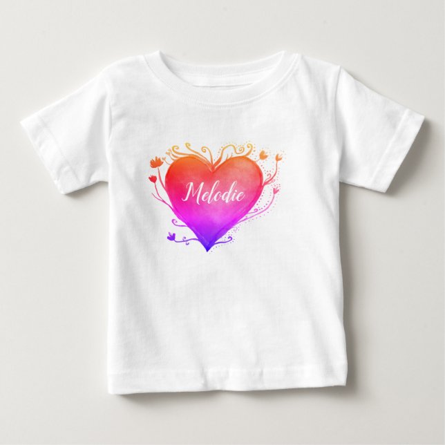 Heart Love T-Shirt (Front)