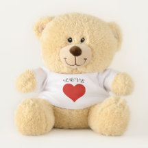 HEART LOVE Teddy Bear