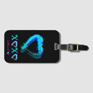 Heart Luggage Tag