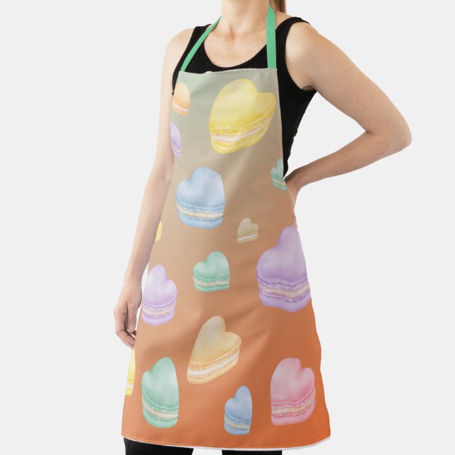 Heart Macarons  Apron (Insitu)