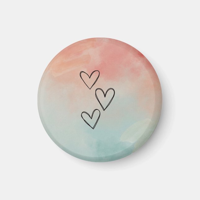 Heart magne magnet (Front)