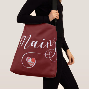 Heart Mainz, I Love Mainz, Meenz Crossbody Bag