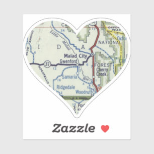 Heart Malad City Idaho