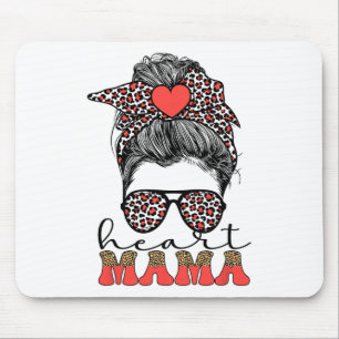Heart Mama Chd Warrior Mom Congenital Heart Diseas Mouse Pad
