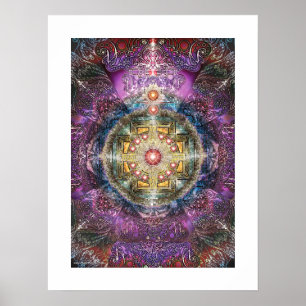 Heart Mandala Poster