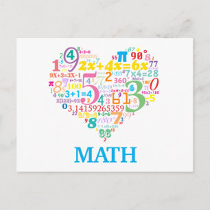 Heart Math Postcard