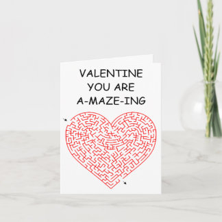 Heart Maze - Valentines Day Card