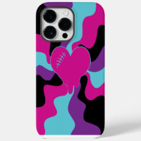 Heart Melt - Pink, Purple, Blue and Black