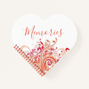 Heart Memories Notebook/Journal Notebook