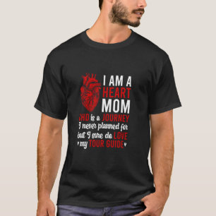 Heart Mom CHD Warrior Mother Congenital Heart Dise T-Shirt