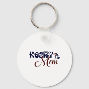 Heart Mom Congenital Heart Defect Awareness S1 Keychain