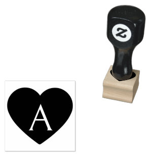 Heart Monogram Stamp