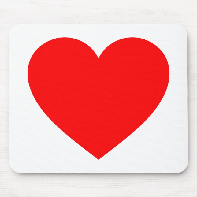 Heart Mouse Pad (Front)