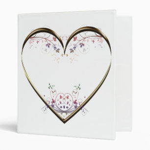 Heart n Flowers Custom Binder