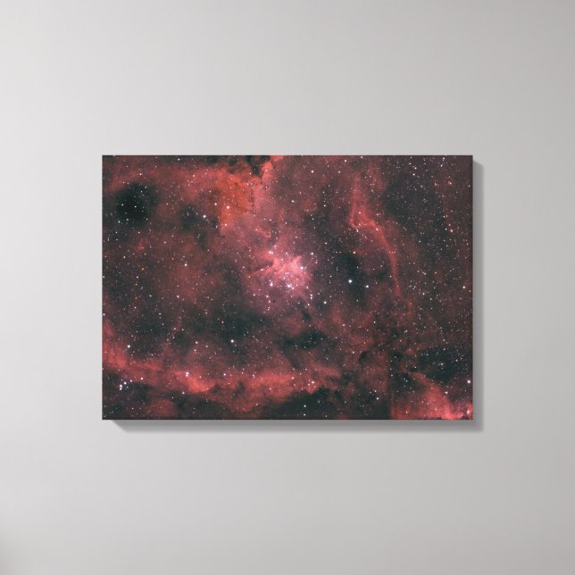 Heart Nebula Canvas Print (Front)