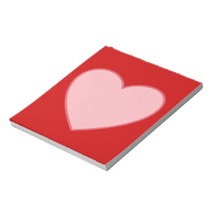 Heart Notepad
