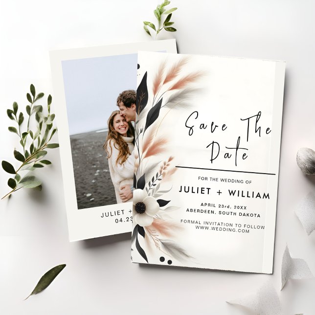 Heart Nothing Fancy Just Love Fun Wedding Save The Date (Creator Uploaded)