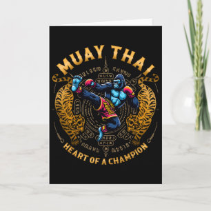 Heart Of A Champion - Kickboxing And Muay Thai Gor Card