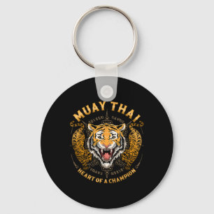 Heart Of A Champion - Kickboxing And Muay Thai Tig Keychain
