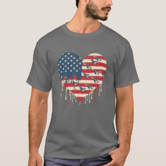 Heart of a Nation: Strength and Sacrifice T-Shirt