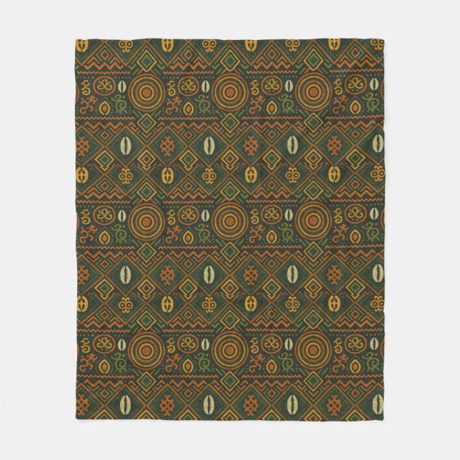 Heart of Africa Fleece Blanket (Front)