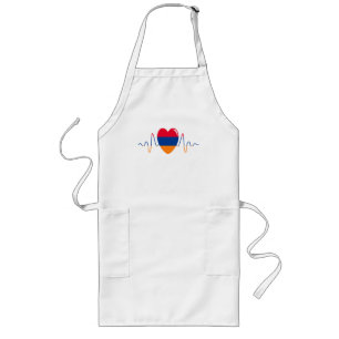 Heart of Armenia Long Apron