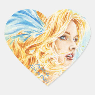 "Heart of Aurore" stickers