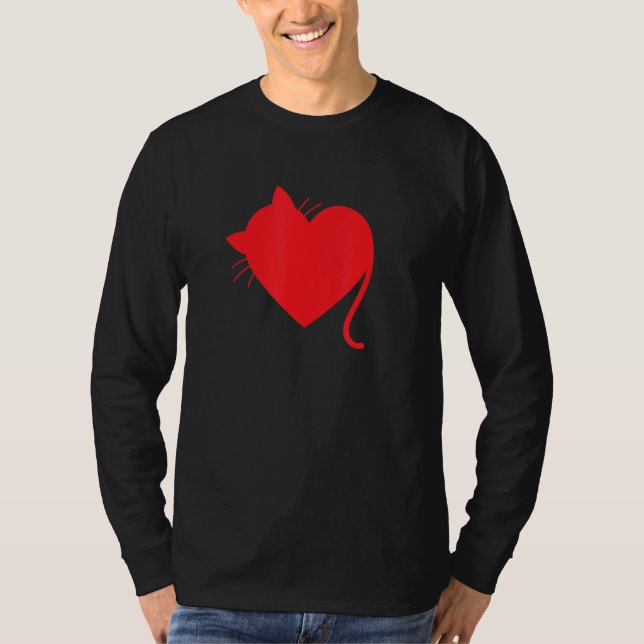 Heart Of Cat T-Shirt (Front)