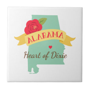 Heart Of Dixie Tile