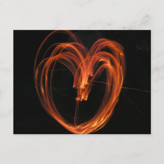 Heart of Fire Postcard