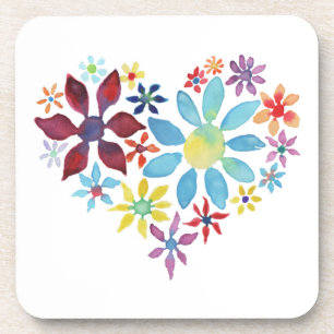 Heart of Flowers Coaster