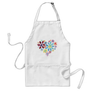 Heart of Flowers Standard Apron