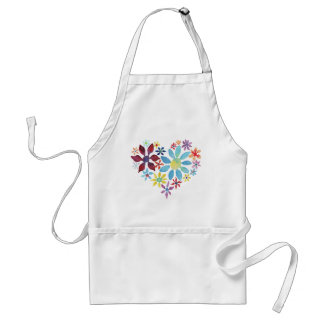 Heart of Flowers Standard Apron